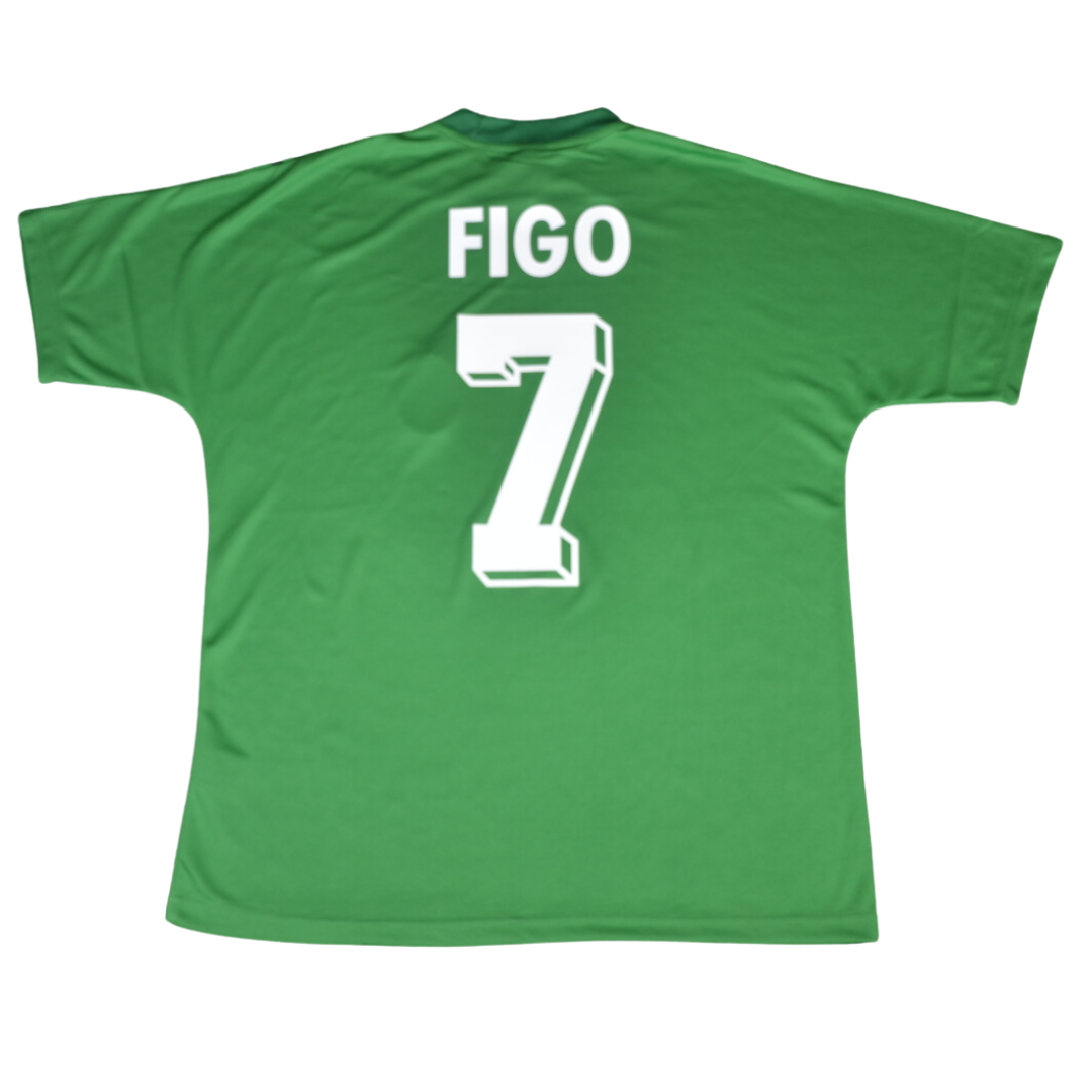 Camisa Retrô Sporting Lisboa Away 94/95 "Figo" Nº 7