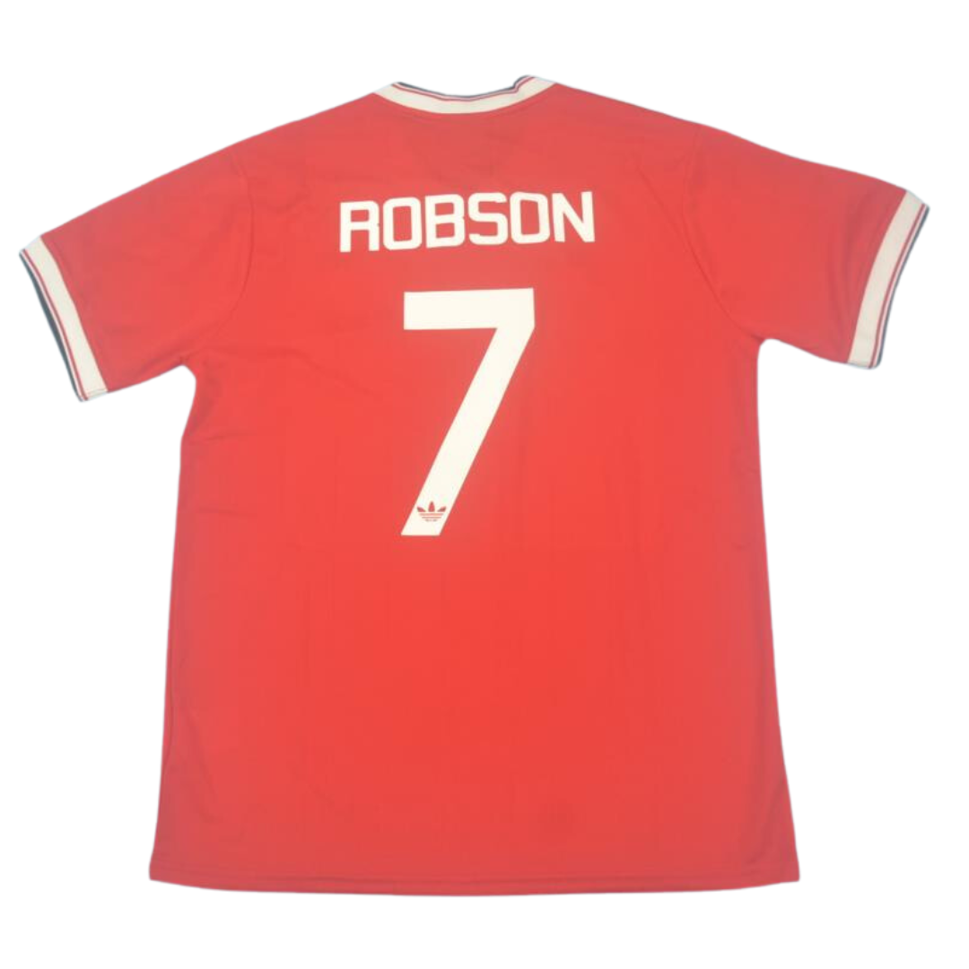 Camisa Retrô Manchester United Home 82/84 "Robson" Nº7