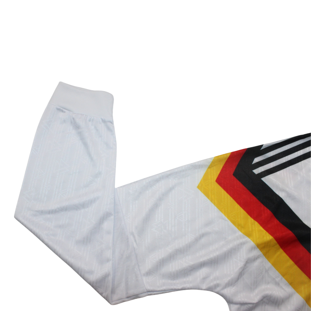 Camisa Retrô Alemanha Home Manga Longaa 1990