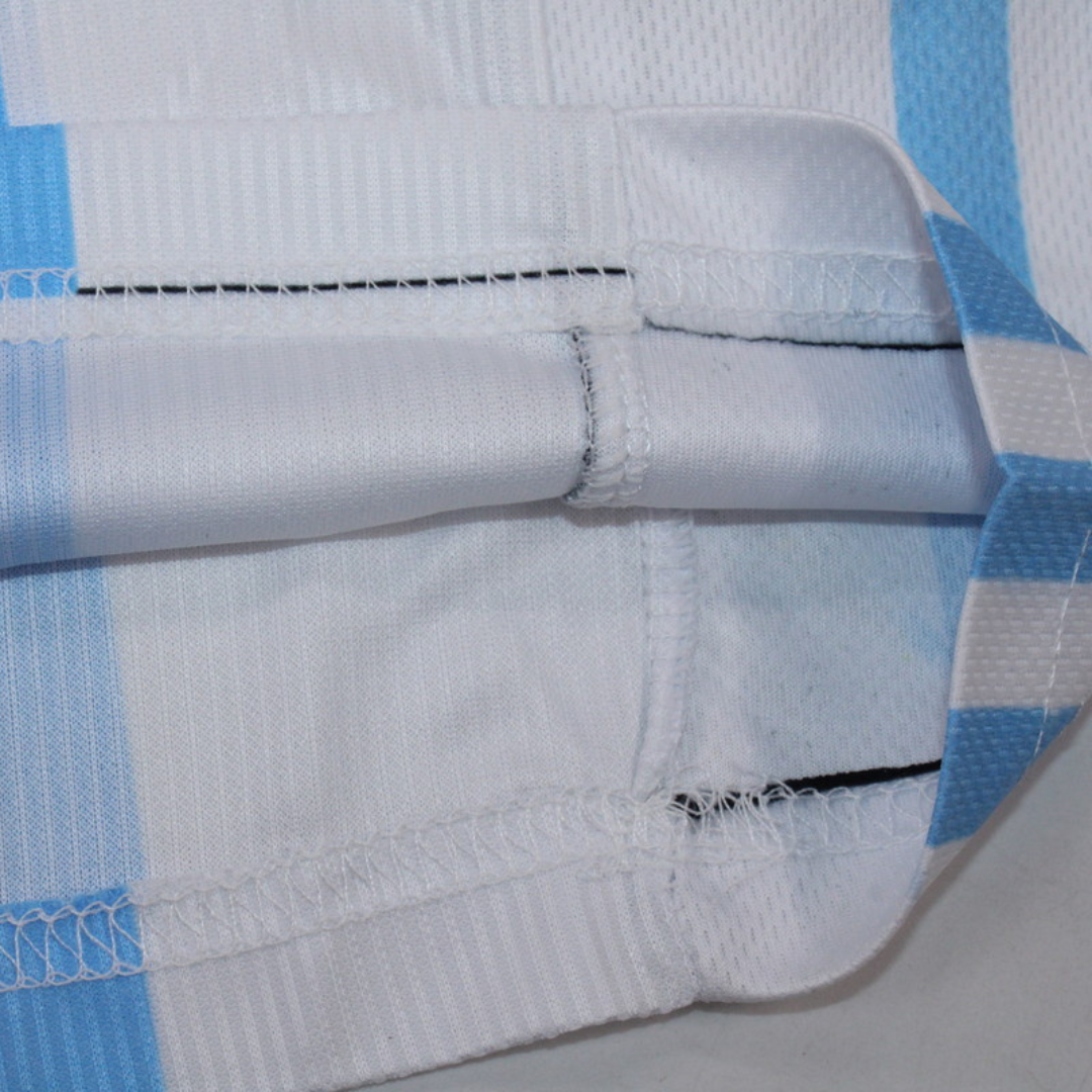 Camisa Retrô Argentina Home Manga Longaa 1998