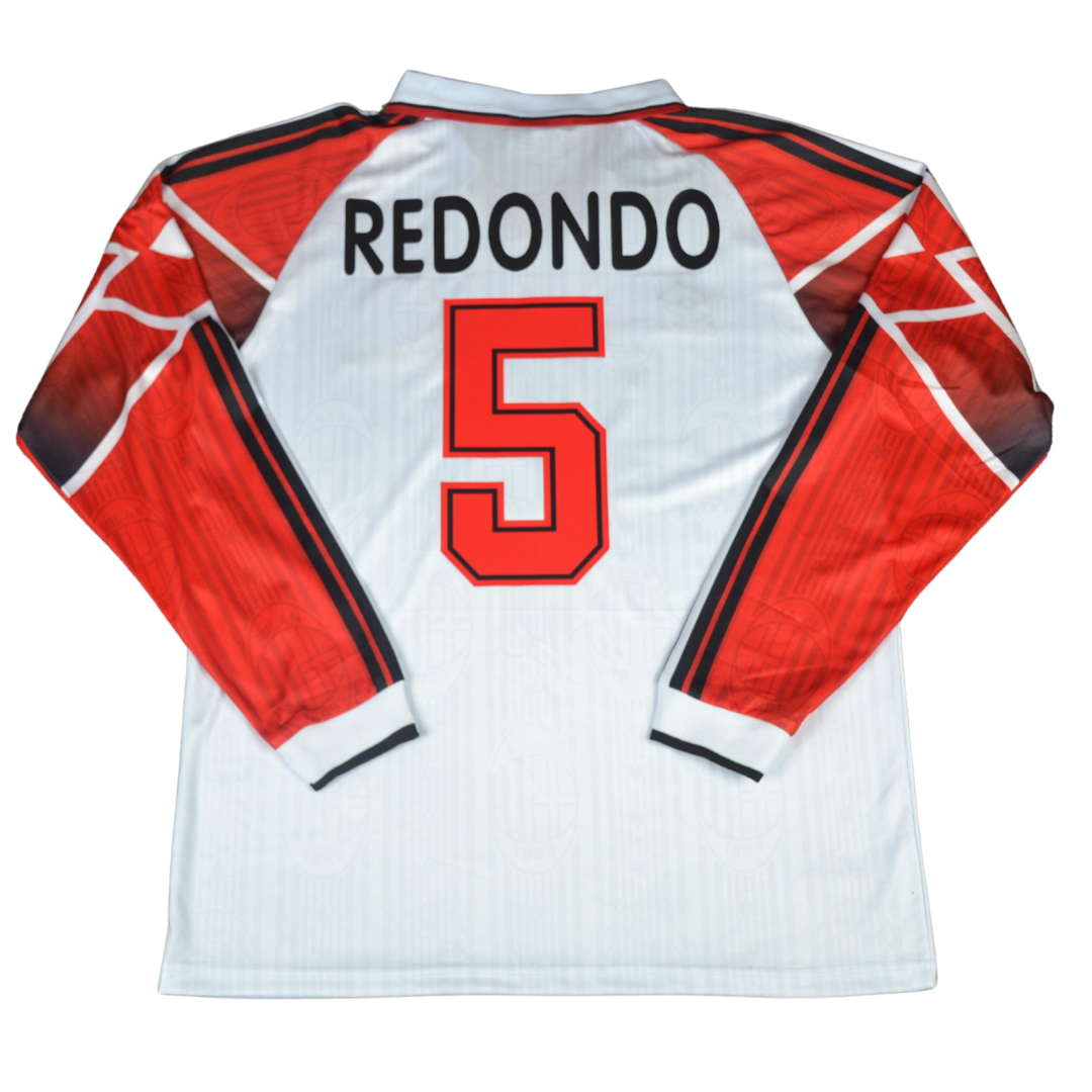Camisa Retrô World Stars vs Camisa Retrô Milan Manga Longaa 1997 "ondo" N°.5
