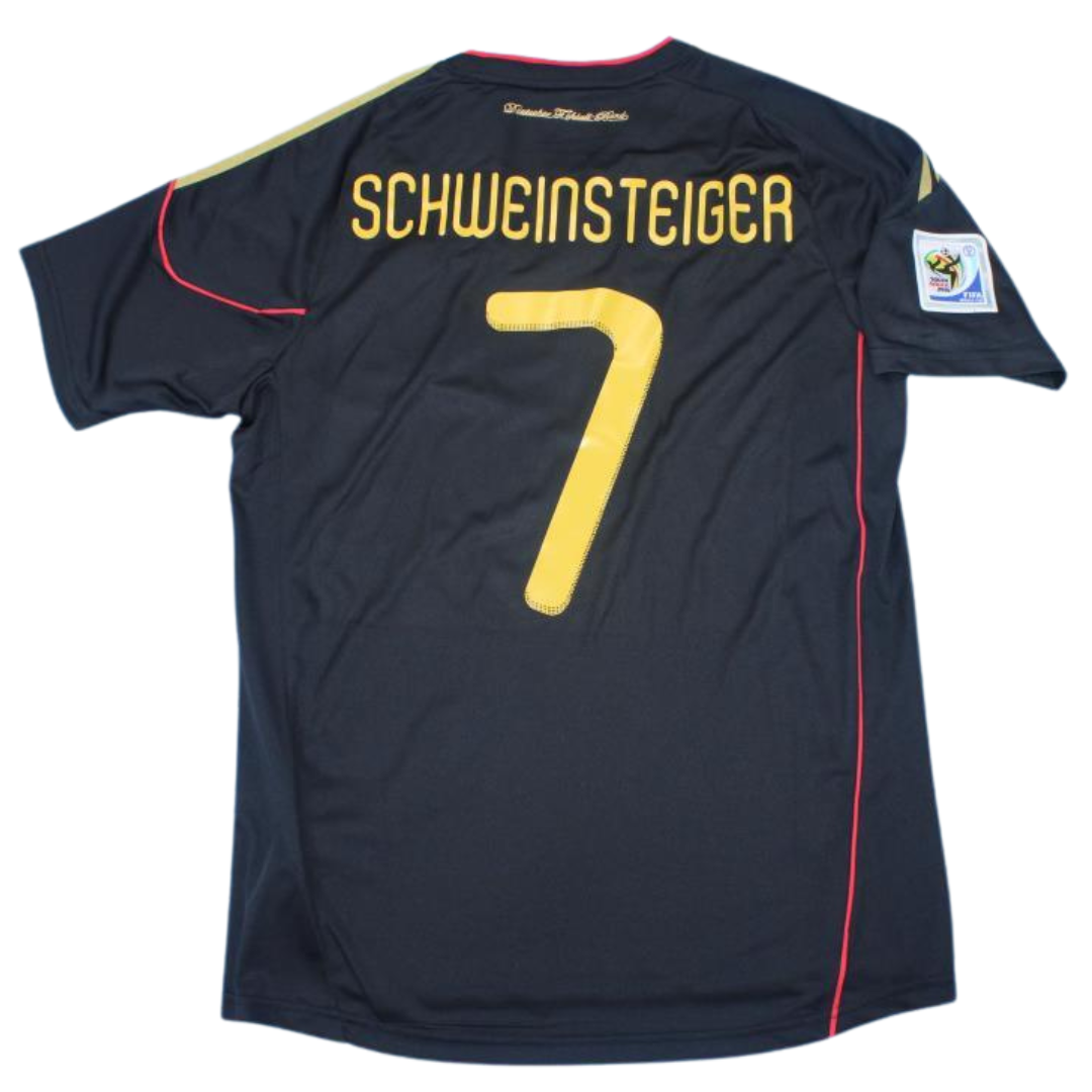 Camisa Retrô Alemanha Away  Copa do Mundo Versão 2010 "Schwsteiger" N°.7