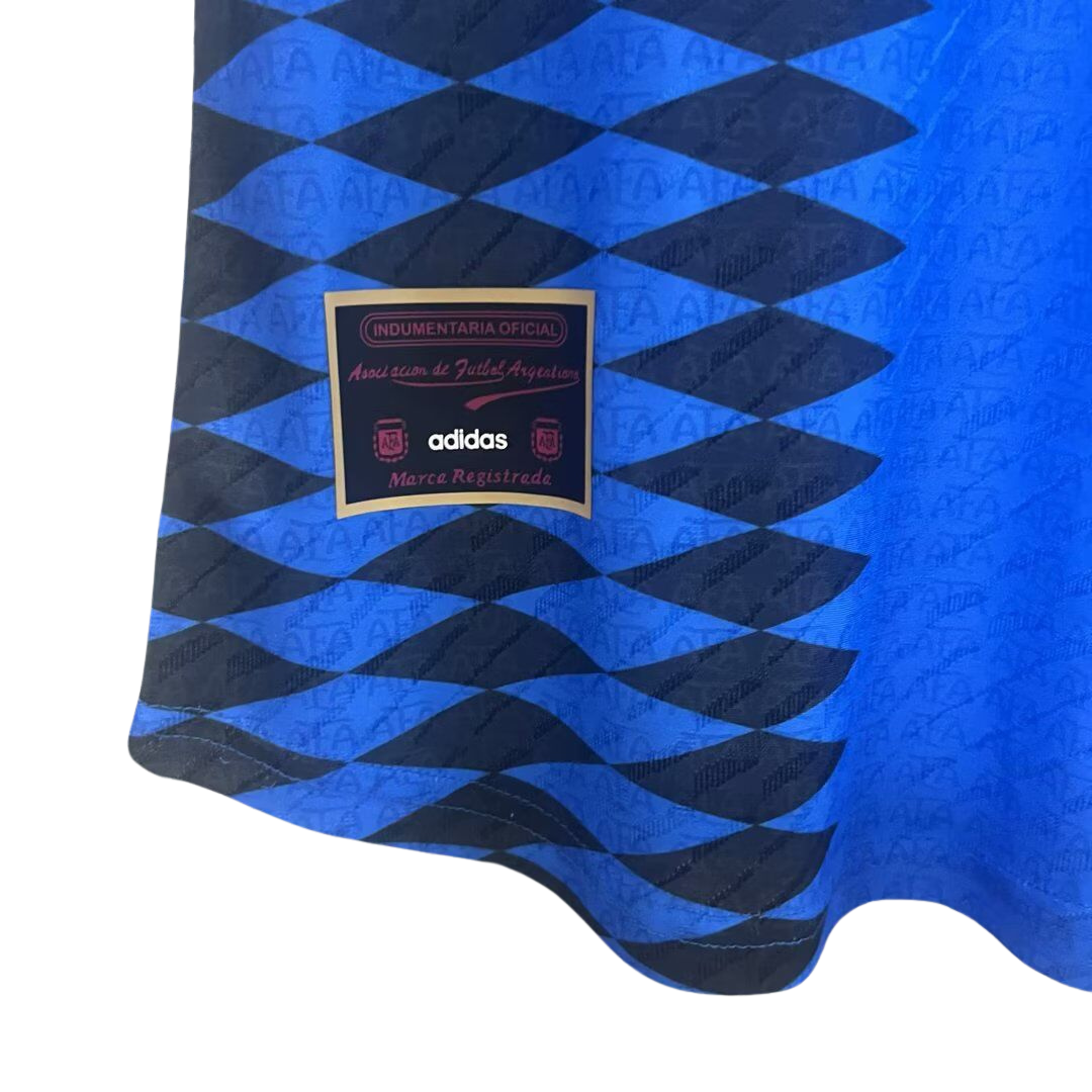 Camisa Retrô Argentina Away  Versão Jogador 1994