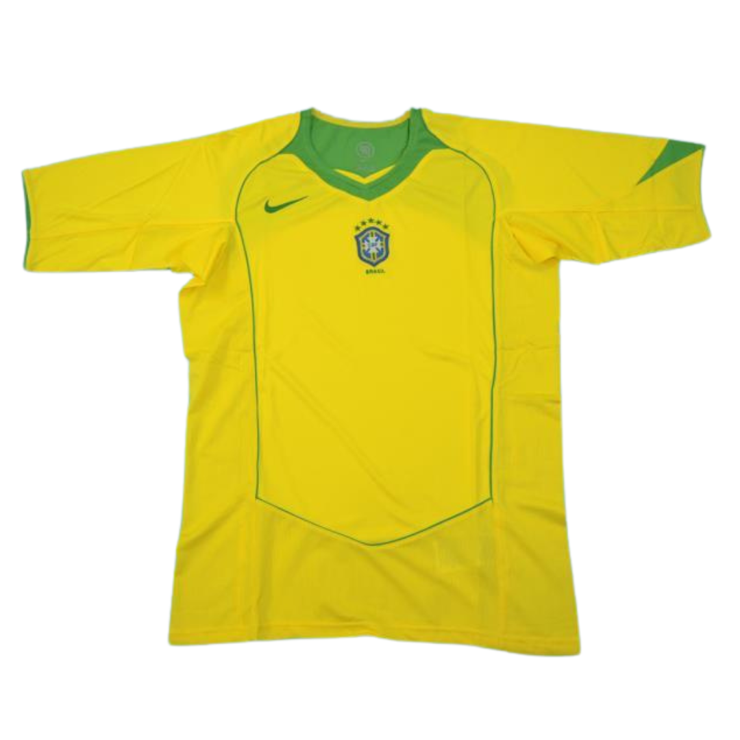 Camisa Retrô Brasil Home 04/06