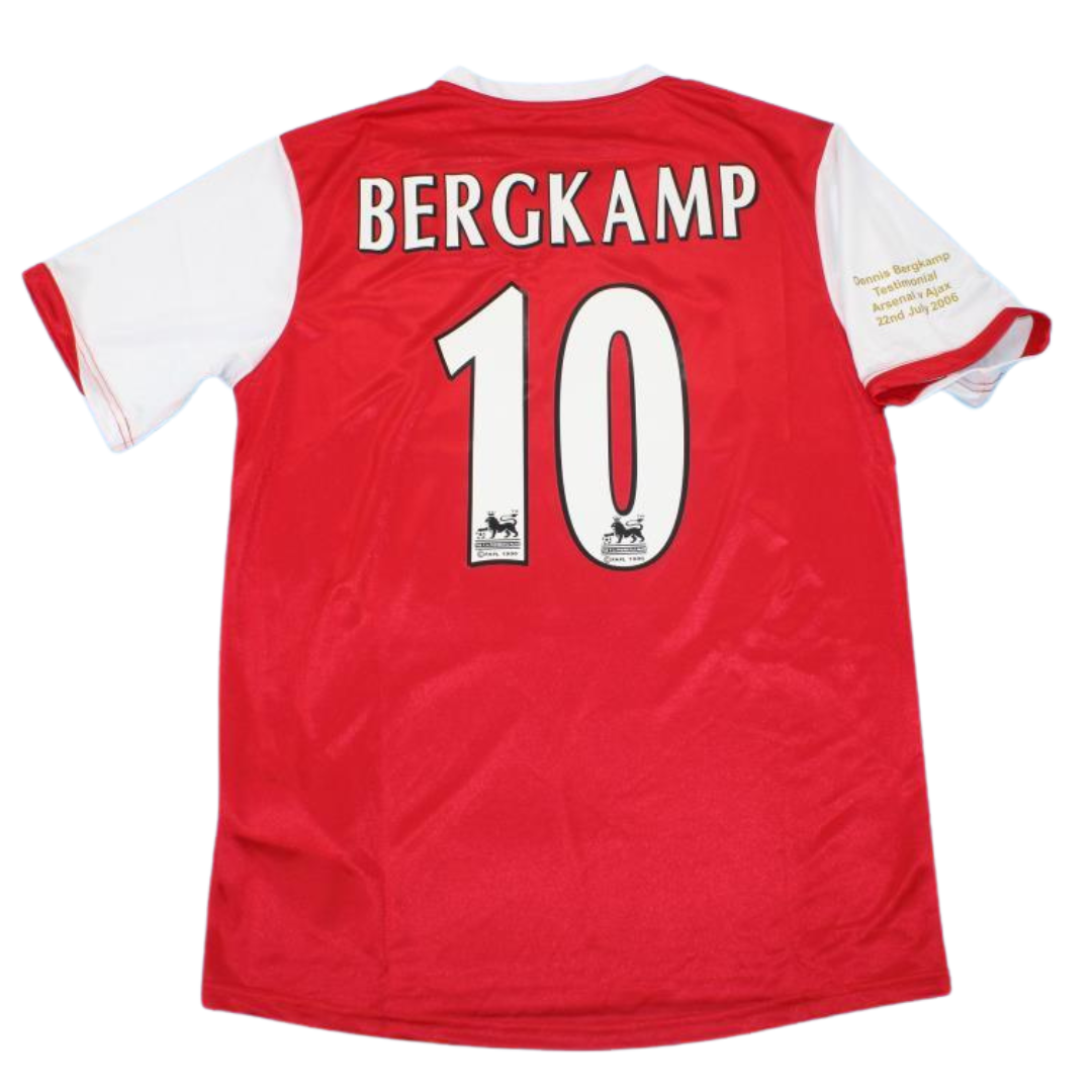 Camisa Retrô Arsenal Testimonal Beramp Versão 06/08