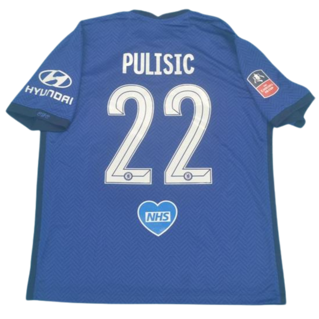 Camisa Retrô Chelsea FA Cup Final 19/20 "Pulisic" Nº 22