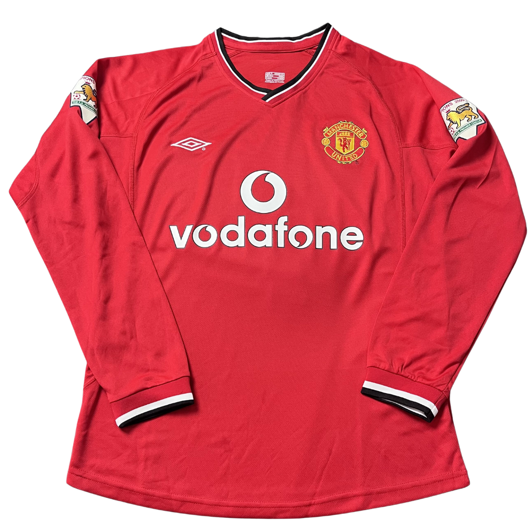 Camisa Retrô Manchester United 00/02 Home "Beckham" Nº7