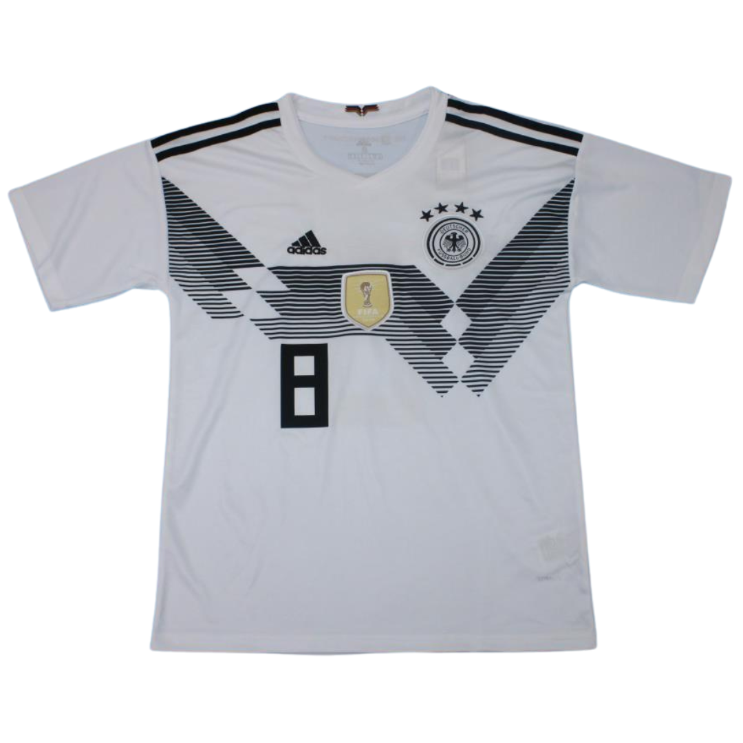 Camisa Retrô Alemanha Home 2018 "Kroos" N°.8