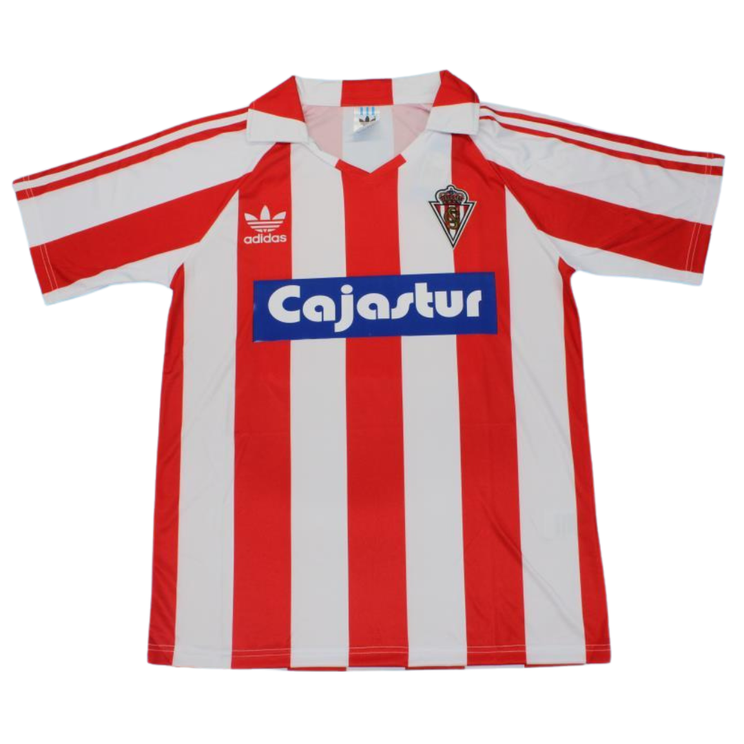 Camisa Retrô Sporting de Gijón Home 86/87