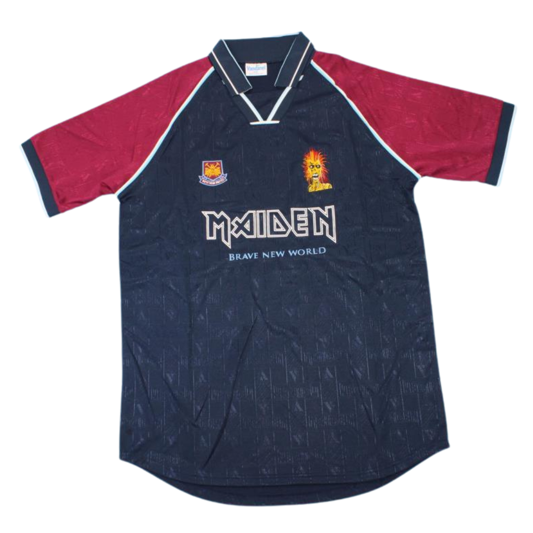 Camisa Retrô Iron Maiden Home 99 Nº 7