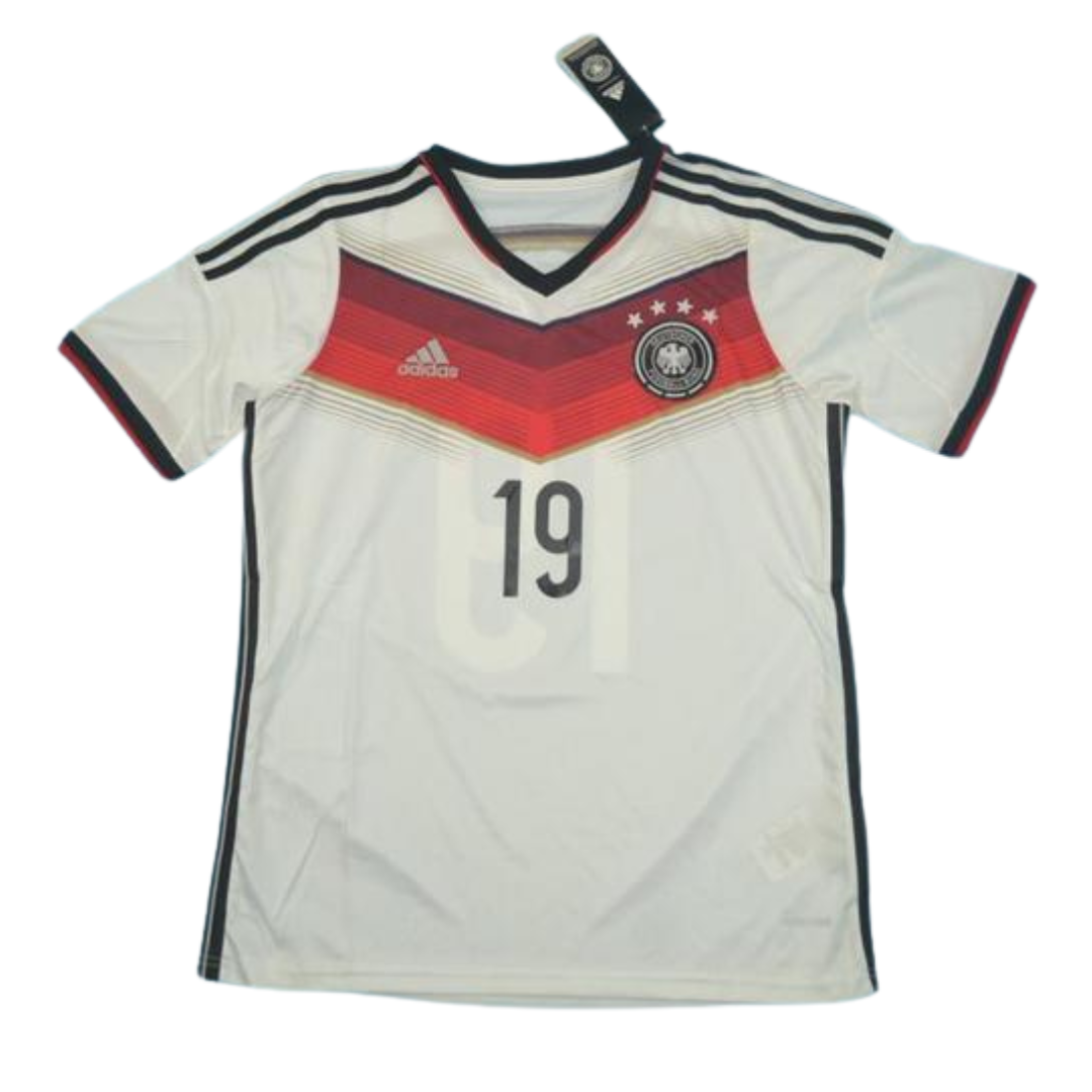 Camisa Retrô Alemanha Home 2014 "Götze" N°.19