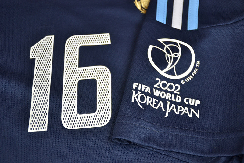 Camisa Retrô Argentina Away Copa do Mundo Versão 2002 "Aimar" N°.16