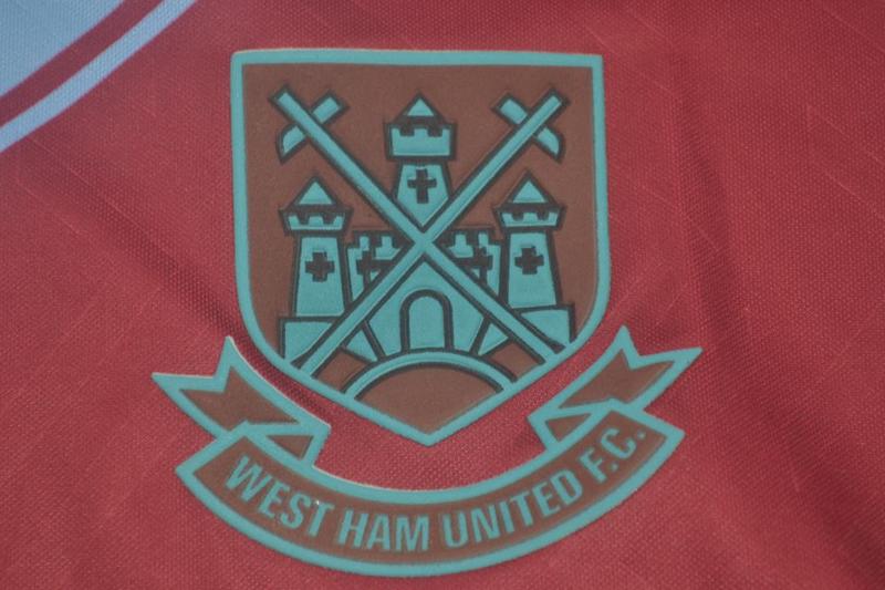 Camisa Retrô West Ham Home 93/95