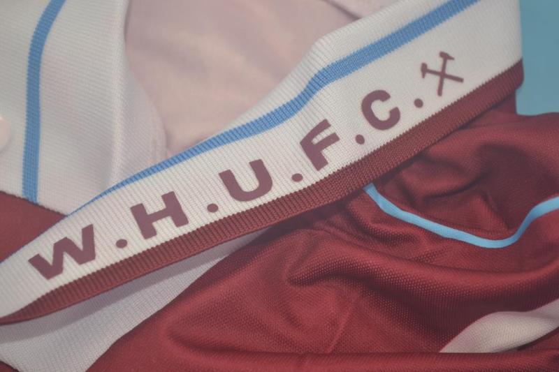 Camisa Retrô West Ham Home 91/92