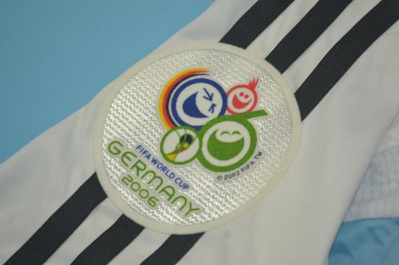 Camisa Retrô Argentina Home Copa do Mundo Versão 2006 "Messi" N°.19