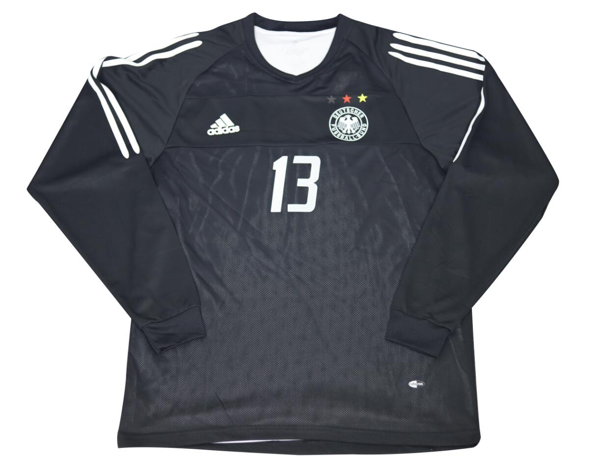 Camisa Retrô Alemanha Away Manga Longaa 2002 "Ballack" N°.13