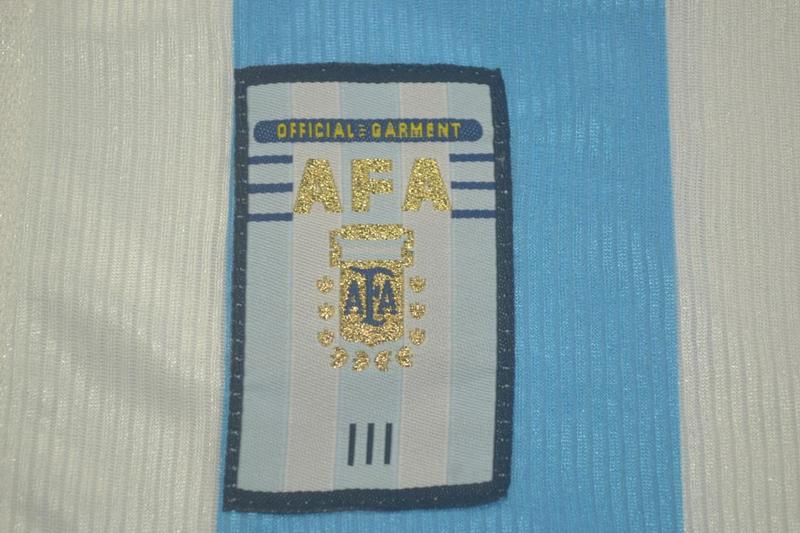 Camisa Retrô Argentina Home 1998 "Batistuta" N°.9