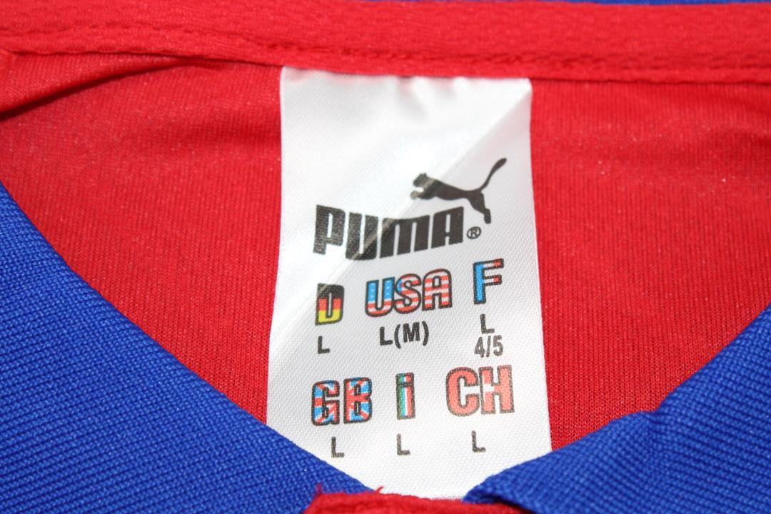 Camisa Retrô Rep Tcheca Home 1996