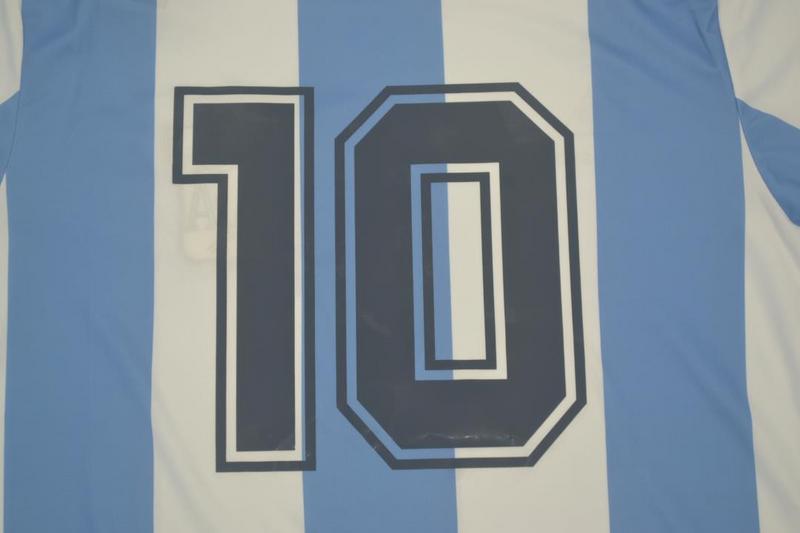Camisa Retrô Argentina Home 1985 N°.10