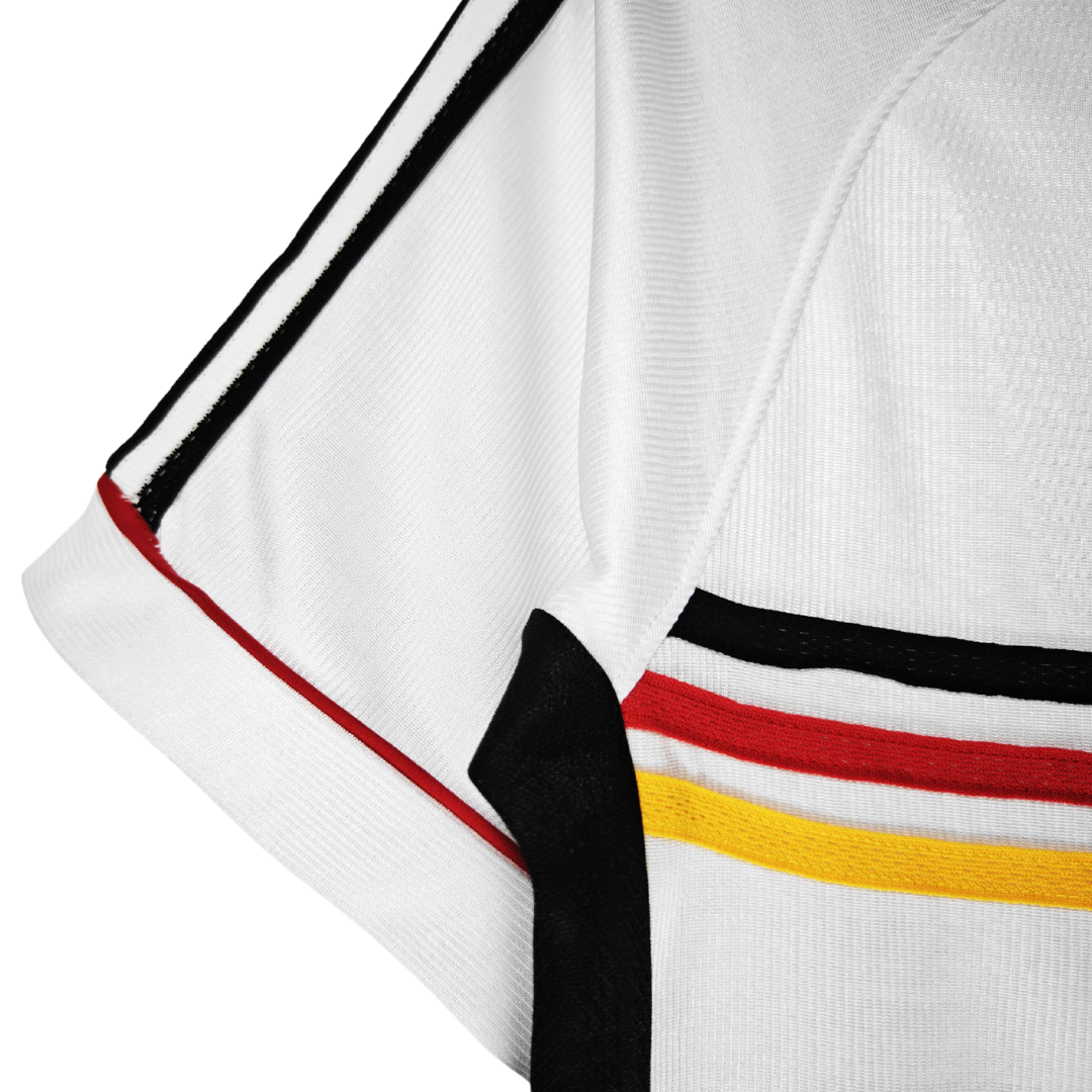 Camisa Retrô Alemanha Home Copa do Mundo Versão 1998 "Klinsmann" N°.18