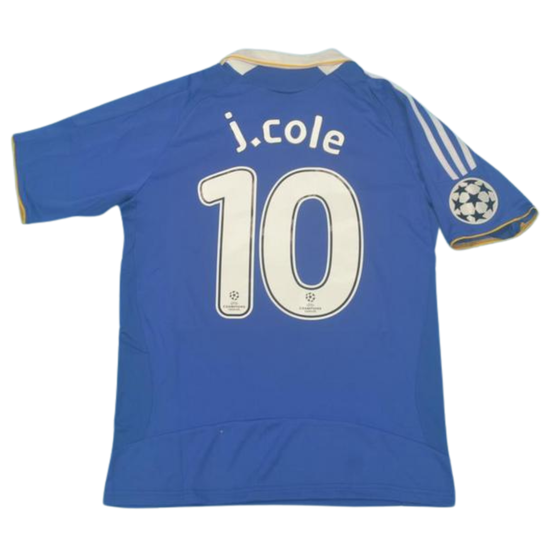 Camisa Retrô Chelsea Home 07/08 UCL Finale Versão "J. Cole" Nº 10