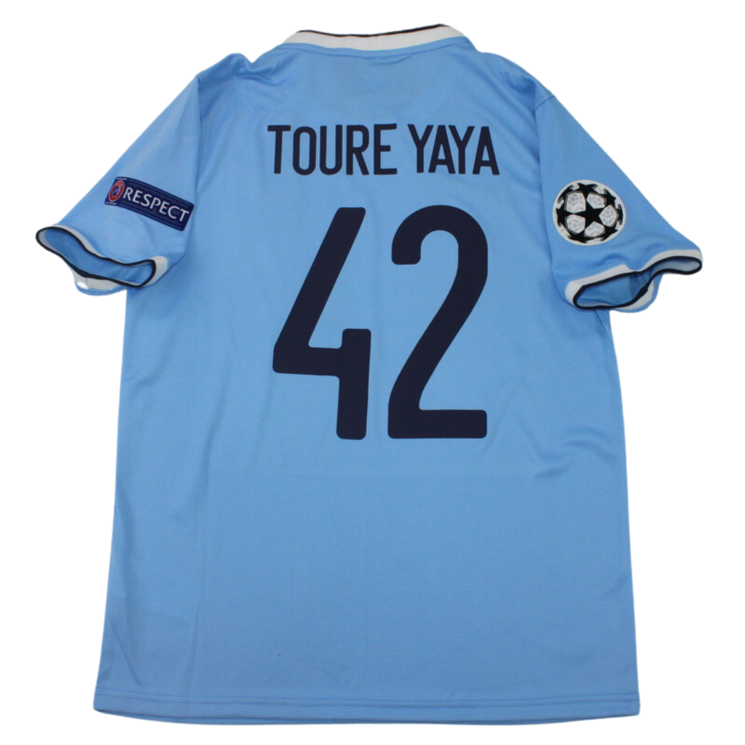 Camisa Retrô Manchester City 13/14 "Toure Yaya" Nº42