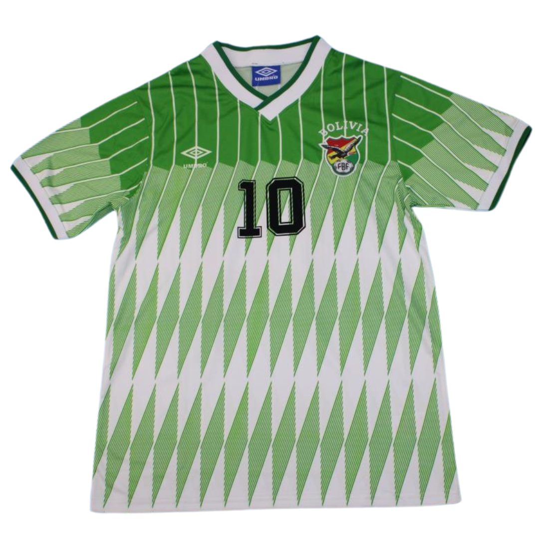 Camisa Retrô Bolivia Home 1995 "Etcheverry" N°.10