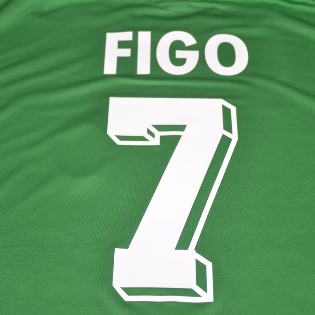 Camisa Retrô Sporting Lisboa Away 94/95 "Figo" Nº 7