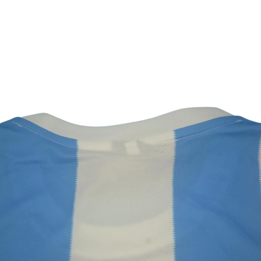 Camisa Retrô Argentina Home Manga Longaa 1986 "Maradona" N°.10