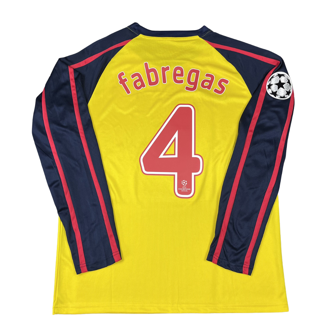 Camisa Retrô Arsenal 08/09 Away "Fabregas" Nº4