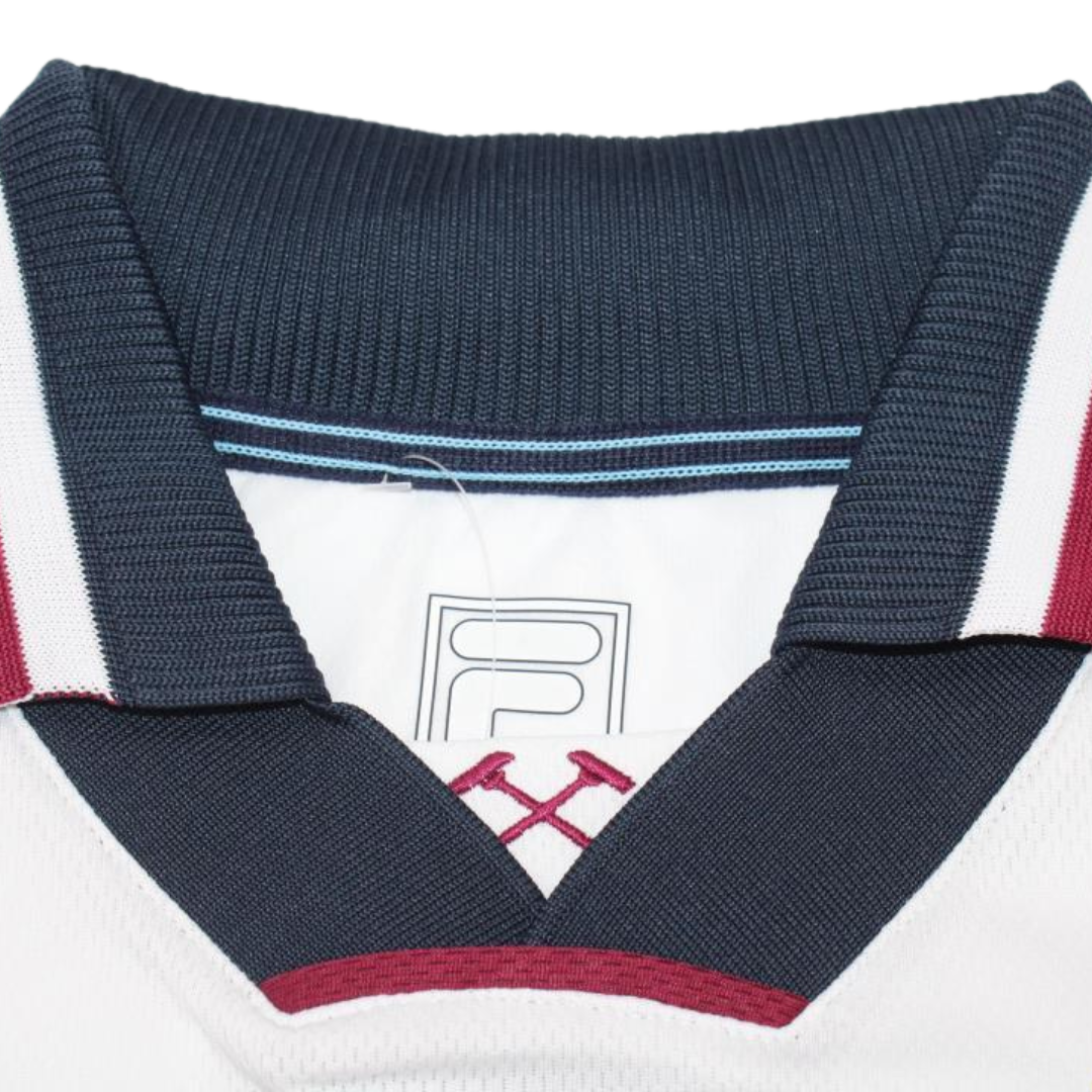 Camisa Retrô West Ham Away Third  99/00 "Di Canio" Nº 10