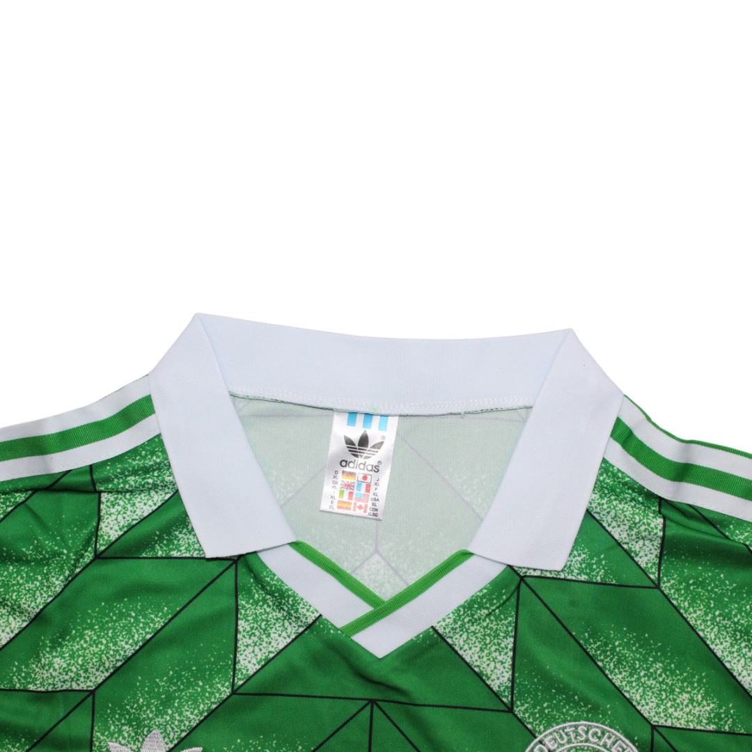 Camisa Retrô Alemanha Away  Manga Longaa 1990