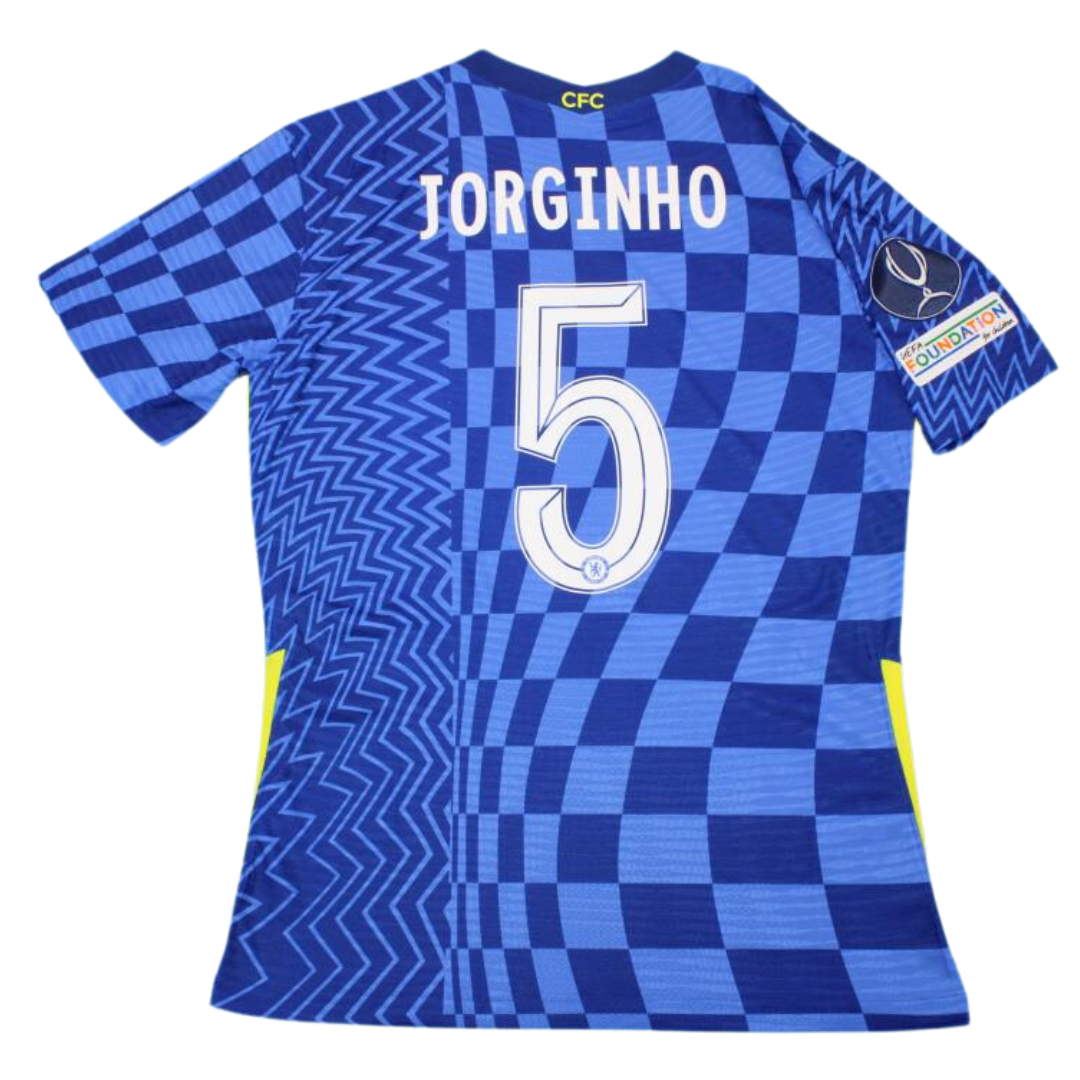 Camisa Retrô Chelsea 21/22 UEFA Super Cup "Jorginho" Nº5