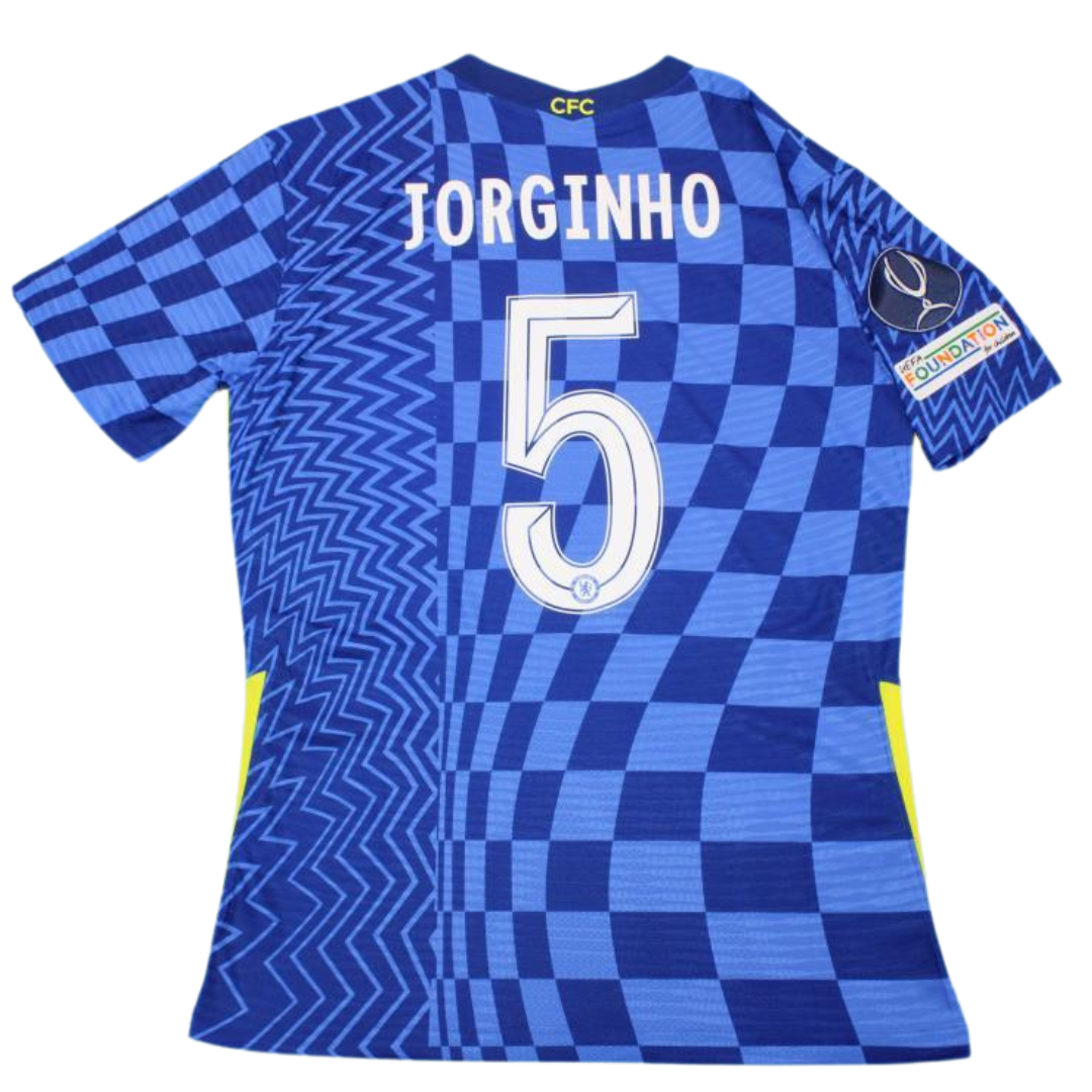 Camisa Retrô Chelsea UEFA SUPER Cup 21 "Jorginho" Nº 5