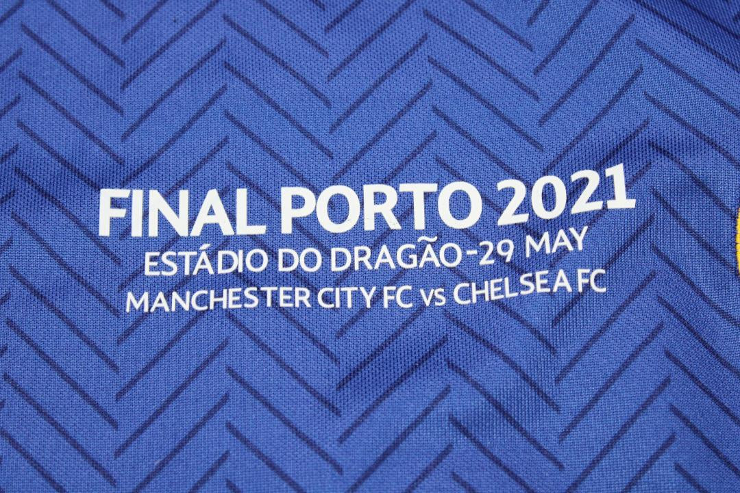 Camisa Retrô Chelsea UCL Final 20/21 "Kanté" Nº 7