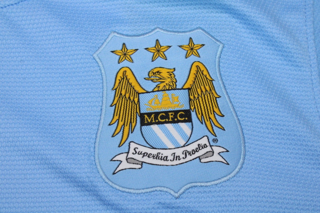 Camisa Retrô Manchester City 13/14 "Kun Aguero" Nº16