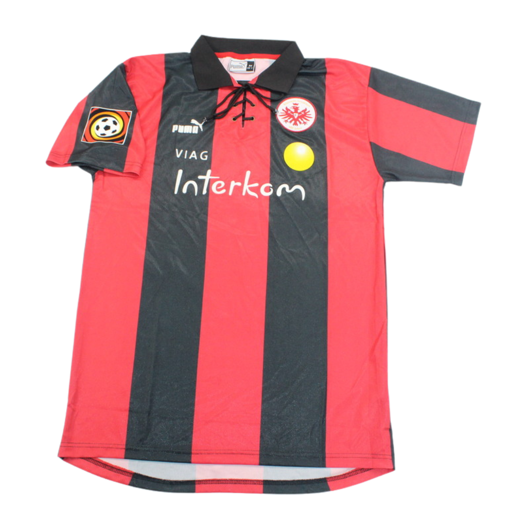 Camisa Retrô tracht Frankfurt Home 99/00 "Fjørtoft" N°.9