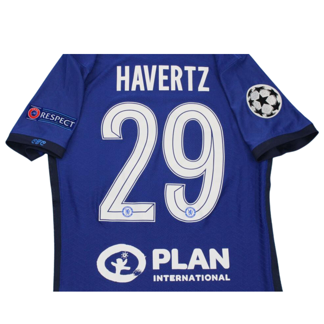 Camisa Retrô Chelsea 20/21 UCL Final "Havertz" Nº29