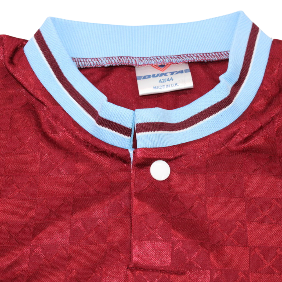 Camisa Retrô West Ham Home 89/90