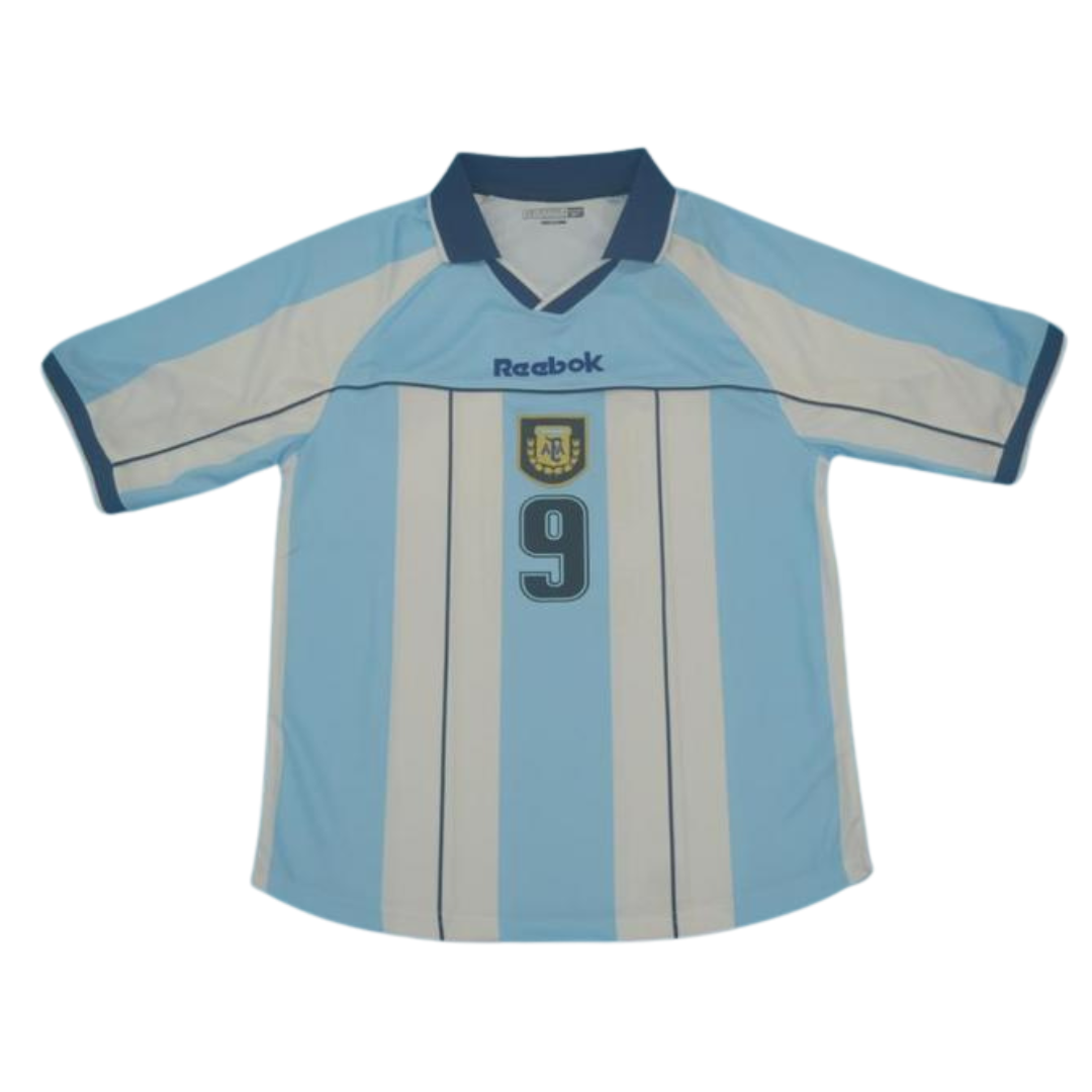 Camisa Retrô Argentina Home 00/01 N°.9