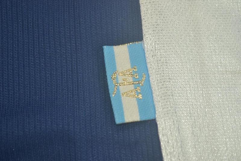Camisa Retrô Argentina Away 1998 "Ortega" N°.10