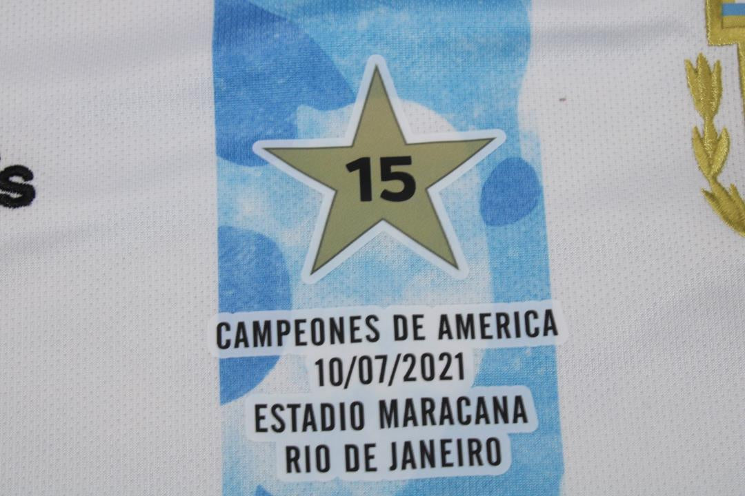 Camisa Retrô Argentina Home Champions Camisa Retrô American Cup Versão 20/21