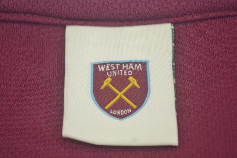 Camisa Retrô West Ham Home 99/01 "Lampard" Nº 18