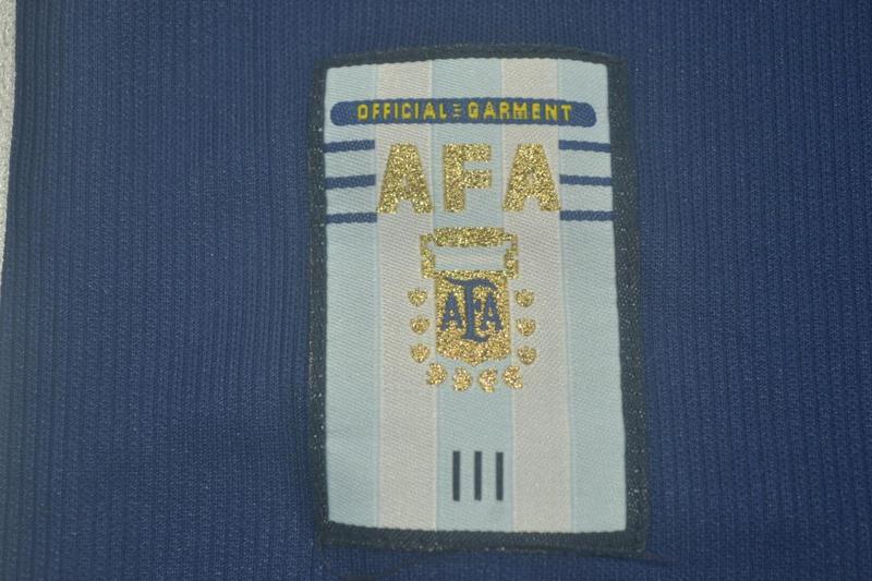 Camisa Retrô Argentina Away 1998