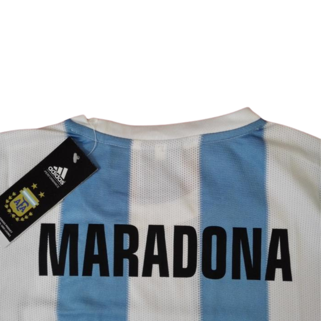 Camisa Retrô Argentina Home 1978 "Maradona" N°.10