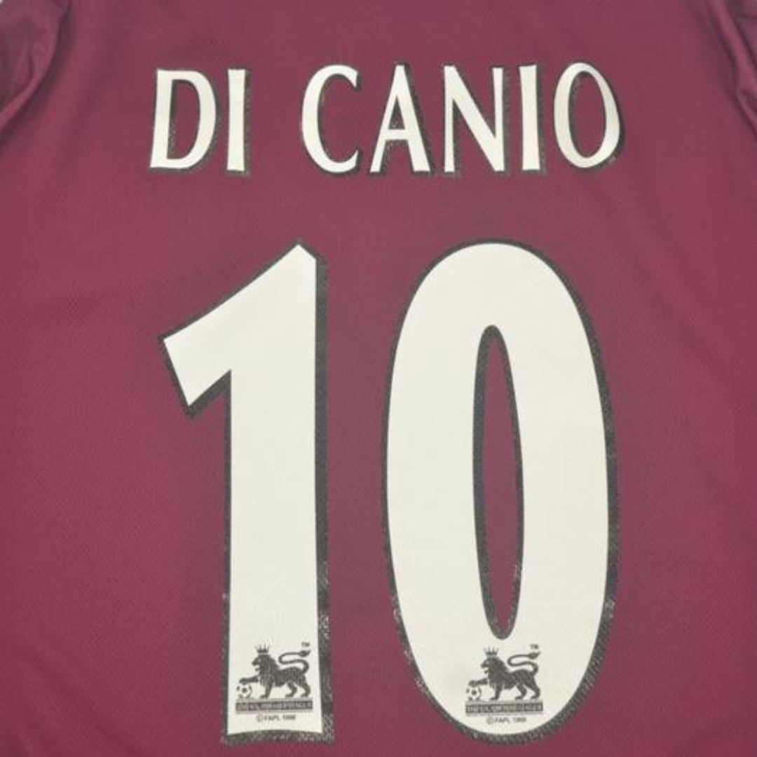 Camisa Retrô West Ham Home 99/01 "Di Canio" Nº 10