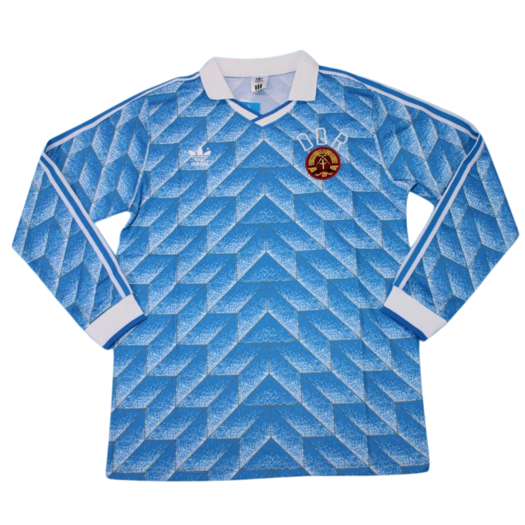 Camisa Retrô Alemanha Home  Manga Longaa 1988