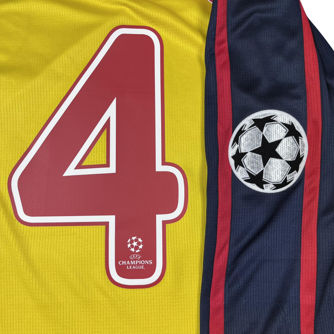 Camisa Retrô Arsenal Away  08/09 Manga Longaa "Fabregas" Nº 4