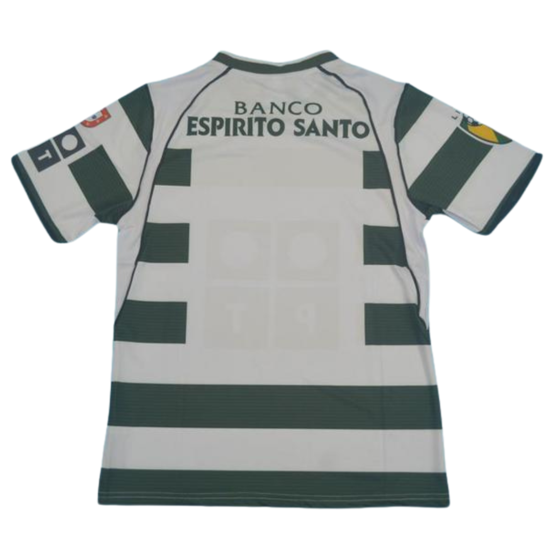 Camisa Retrô Sporting Lisboa Home 01/02