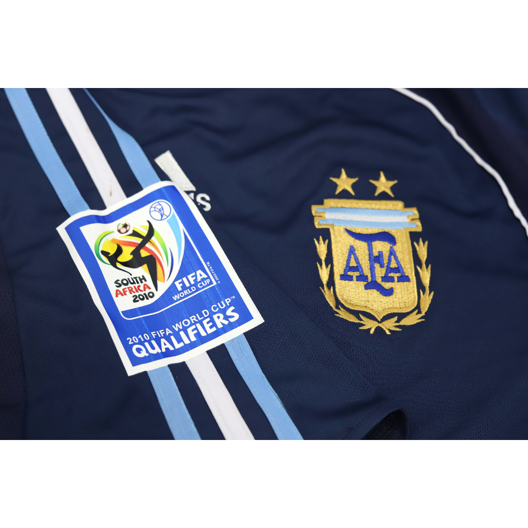 Camisa Retrô Argentina Away Weltmeisterschaft Versão 2008 "Messi" N°.18